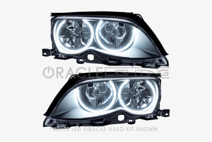 Oracle Lighting Black Headlights With White Plasma, transparent png #3105467
