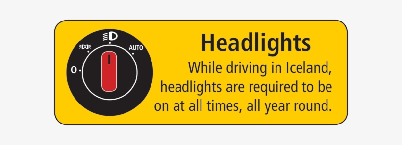 Headlights Always On - Circle, transparent png #3105529