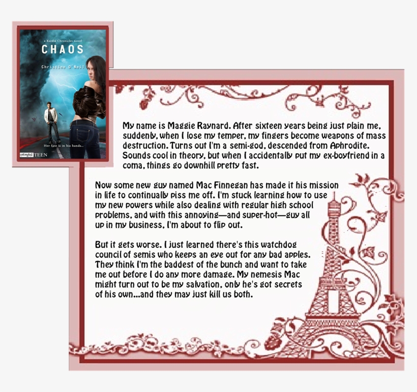 Maggie Raynard Is Different - Chaos (kardia Chronicles) By Christine O'neil 9781502388629, transparent png #3105551