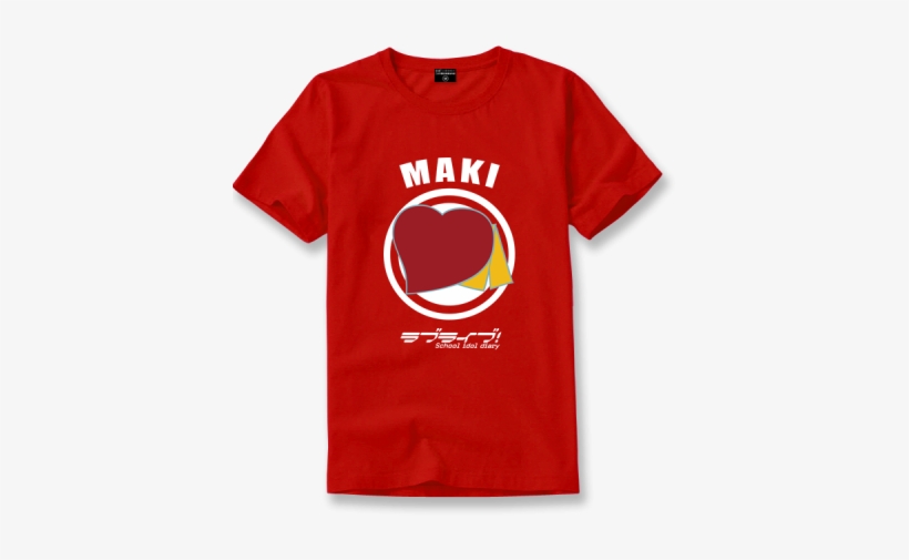 Love Live Anime T Shirt Μ's Members Maki And Ellie - Cornell 2022 Ed Acceptance, transparent png #3105658