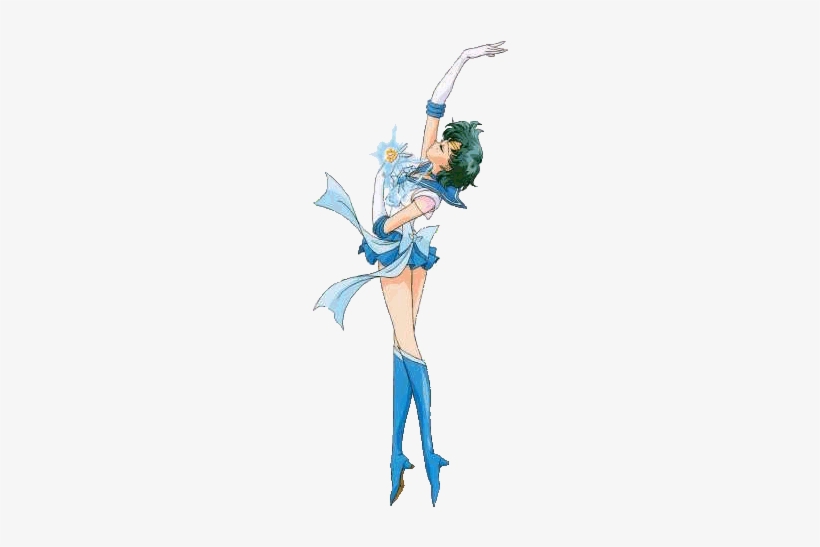 Super Sailor Mecury - Sailor Mercury, transparent png #3105731