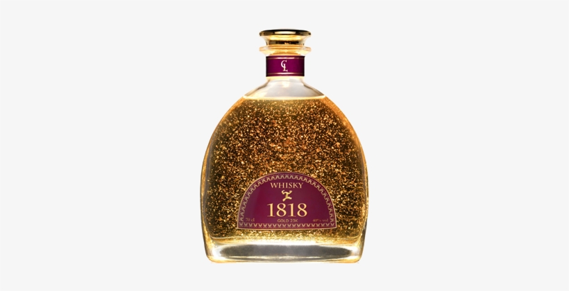 1818 Gold Whisky, transparent png #3105913