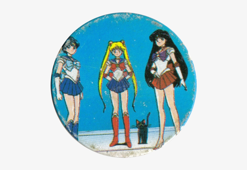 Sailor Moon Caps 212 Sailor Mercury, Sailor Moon, Sailor - Sailor Moon Tazos, transparent png #3106114