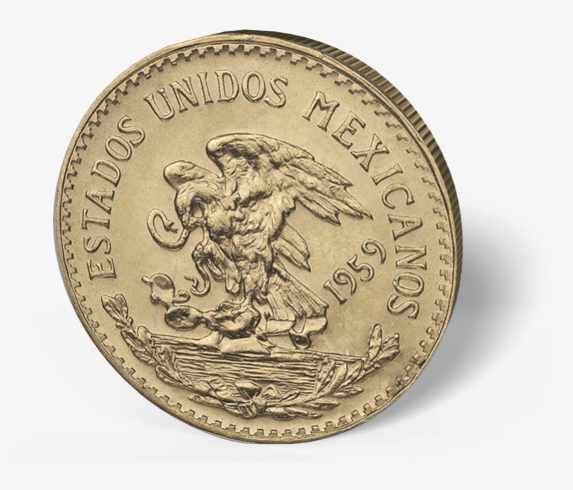 Picture Of Mexican Gold 20 Peso - Nossa Senhora De Lourdes Medalha, transparent png #3106233