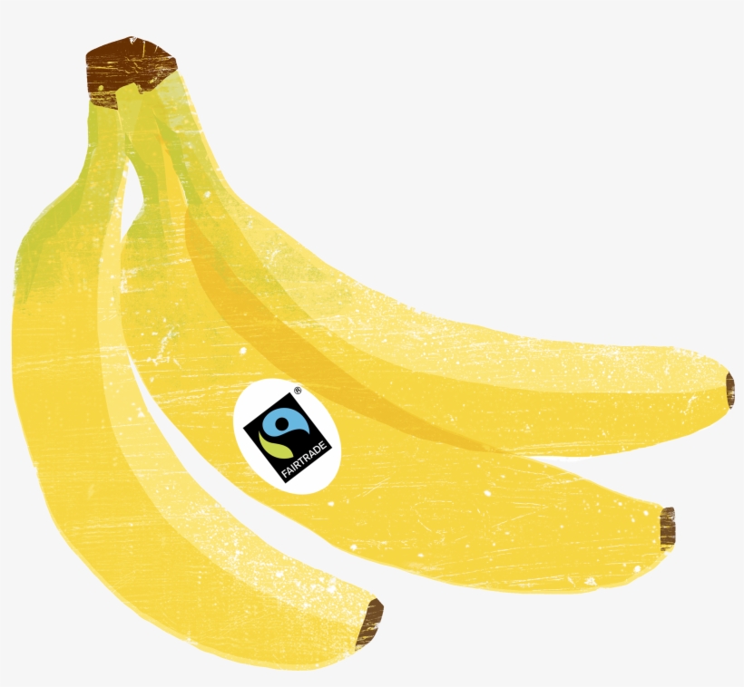 Bananas - Fair Trade, transparent png #3106291