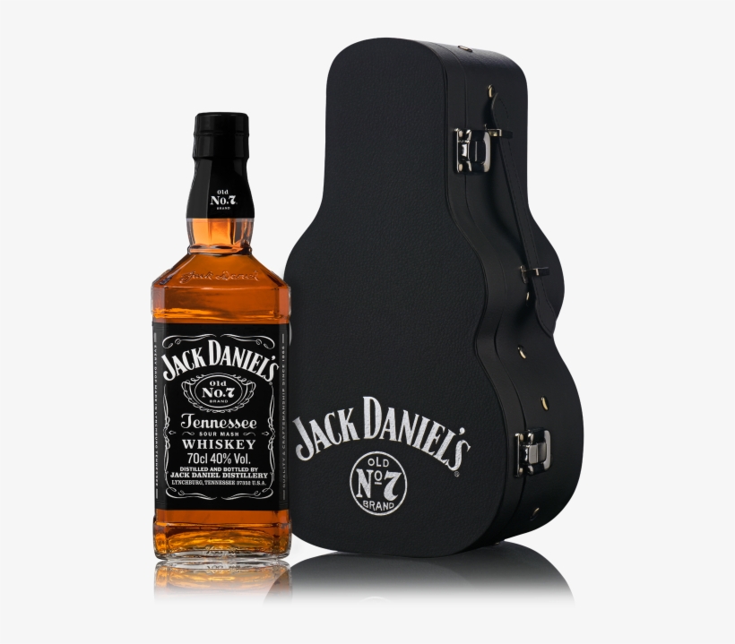 Jack Daniels Guitar Case, transparent png #3106355