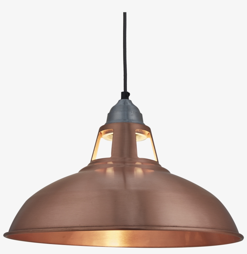 Industville Old Factory Slotted Vintage Pendant Light - Pendant Light, transparent png #3106798