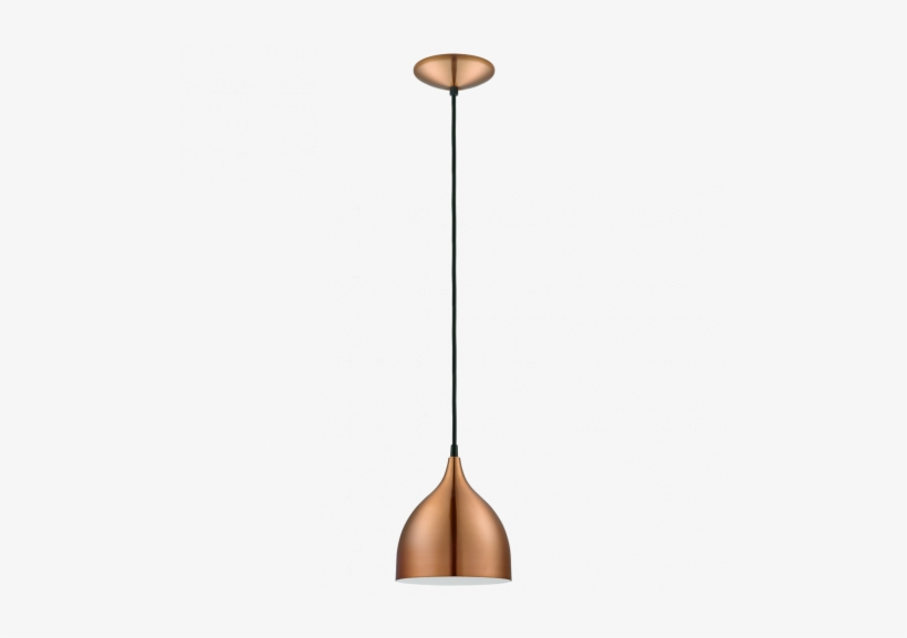 Eglo Coretto Bell 1 Light White Steel Pendant Lights - Eglo 94743, transparent png #3106845