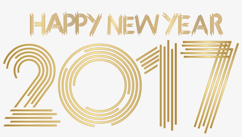 Happy New Year Png 2017, transparent png #3106911