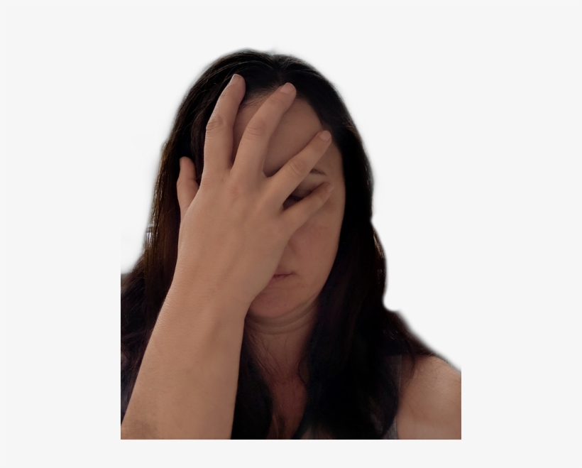 Facepalm, transparent png #3106959