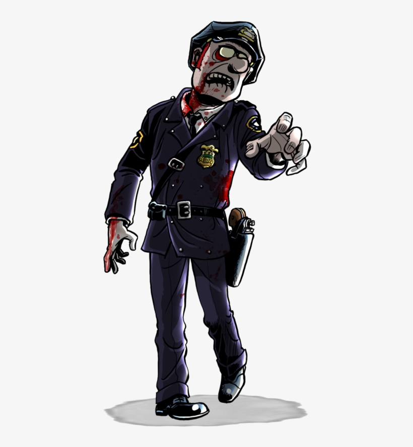 Copzombie - Guns Gore & Cannoli Characters, transparent png #3106981