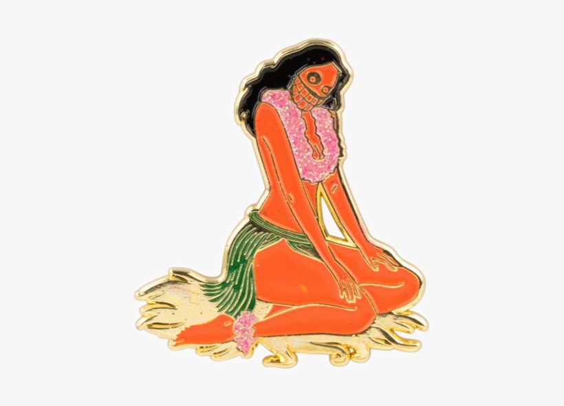 Hula Ghoul Pin - The Growlers, transparent png #3107310