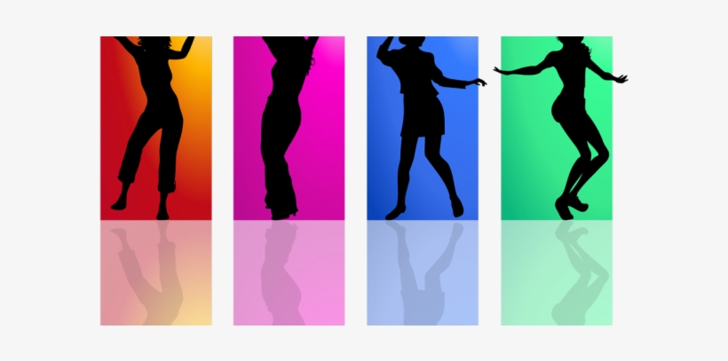 This Spring, It's Time To Change The Broken Record - Woman Silhouette Dance Gif, transparent png #3107451