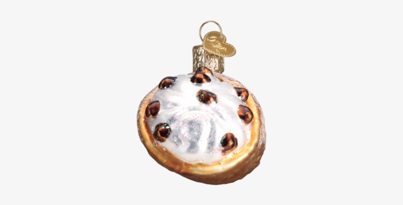 Cannoli Christmas Ornament - Old World Christmas Glass Blown Ornament With S-hook, transparent png #3107478