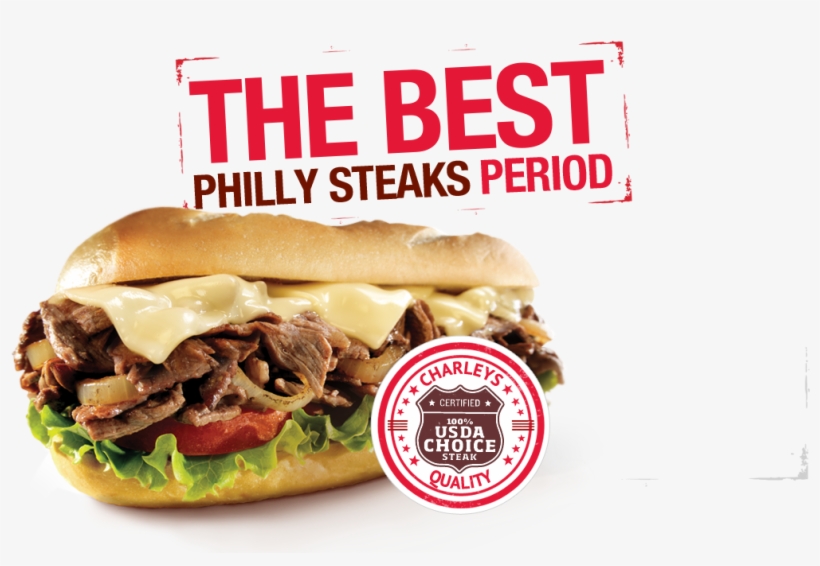 Charleys Philly Steaks Wichita, Ks - Charley's Philly Steaks, transparent png #3107748