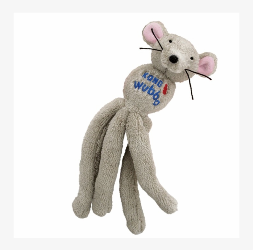 Cat Wubba Toys Stimulate Senses Of Sight, Sound, Smell - Kong Cat Wubba Mouse, transparent png #3107750