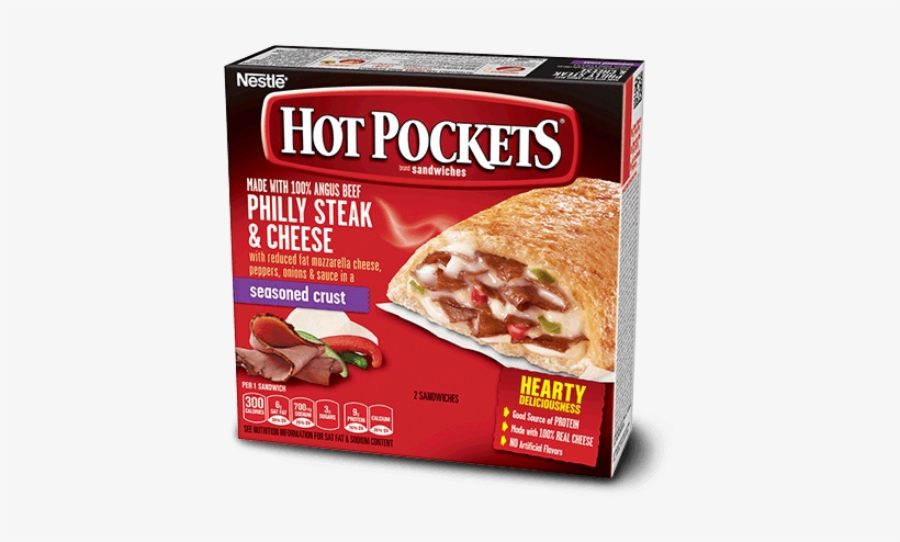 Hot Pockets Steak And Cheese, transparent png #3107823