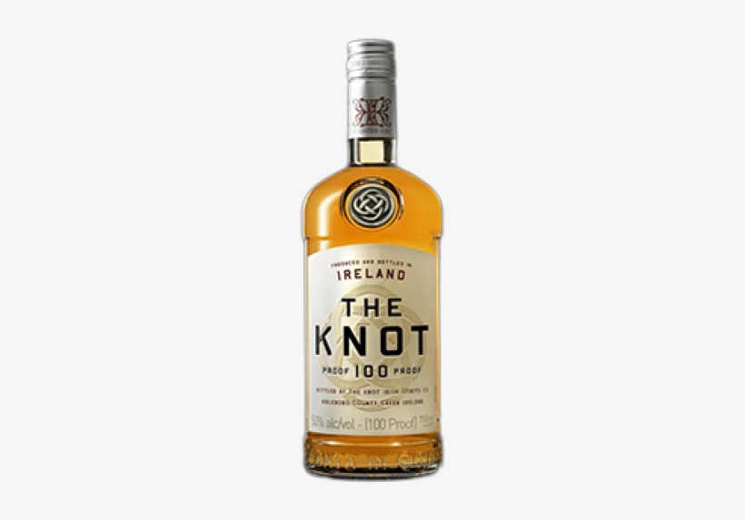 The Knot 100 Proof Irish Whiskey - Knot Irish Whiskey - 750 Ml Bottle, transparent png #3108000