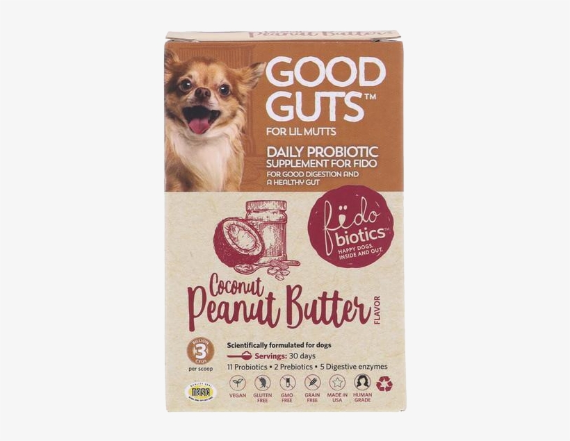 Next - Fidobiotics - Good Guts For Lil Mutts Dog Probiotic, transparent png #3108261