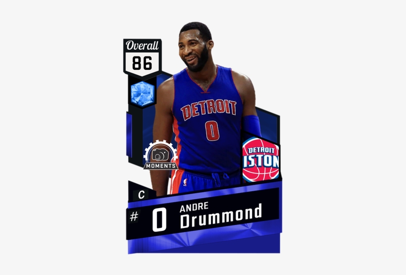 Andre Drummond Sapphire Card - Nba 2k18 Gilbert Arenas, transparent png #3108286