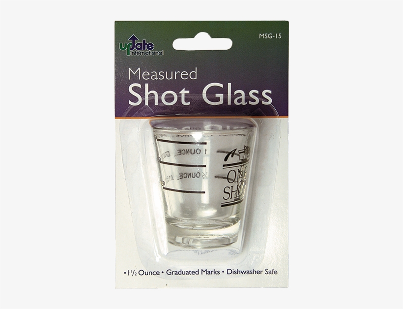 Crown Brands, Llc Msg-15 Glass, Shot / Whiskey - 1.5 Oz. Measuring Shot Glass, transparent png #3108600