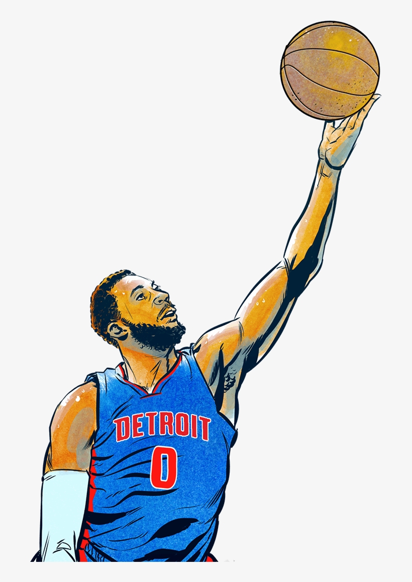Skal Labissiere And Andre Drummond - Basketball Moves, transparent png #3108648