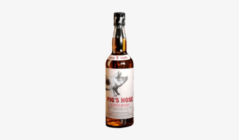 Pig's Nose 5yr Scotch 750ml - Pig's Nose Blended Scotch Whisky 750ml, transparent png #3108760