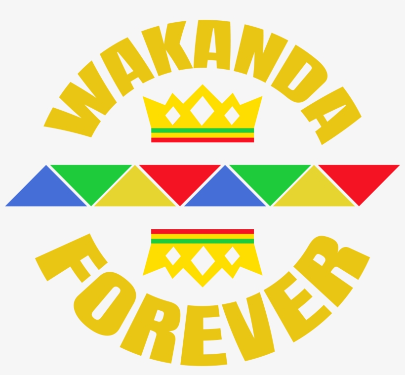 Wakanda Forever Tee - Circle, transparent png #3108915