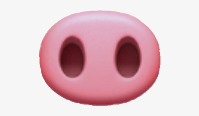 Emoji Pignose Nose Pigsnout Snout - Nose, transparent png #3108942