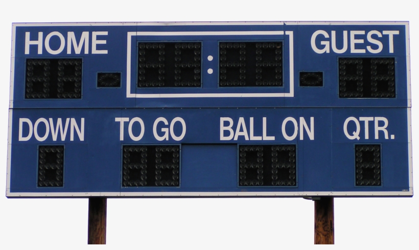 Ncaa Football - Football Scoreboard Clipart, transparent png #3109019