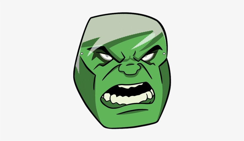 Face Mask Incredible Hulk Clipart Panda Free Clipart - Hulk Mask Print, transparent png #3109084