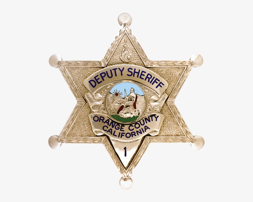 Badge Number - Orange County Sheriff's Department Badge - Free