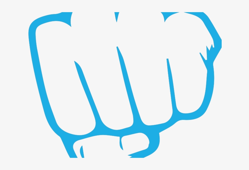 Punch Clipart Hulk Fist - Punching Hand Cartoon Gif, transparent png #3109273