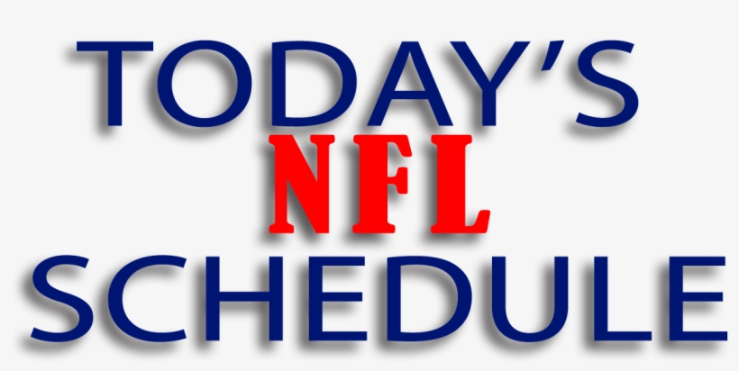 Nfl Schedule For Today, Todays Nfl Games, Nfl Week - Majorelle Blue, transparent png #3109321