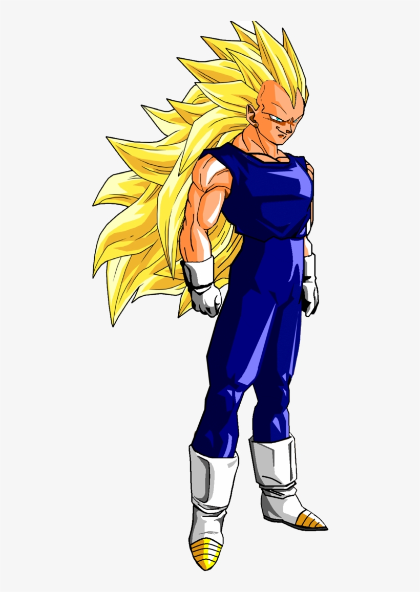 Image - Vegeta Super Saiyan 3, transparent png #3109991