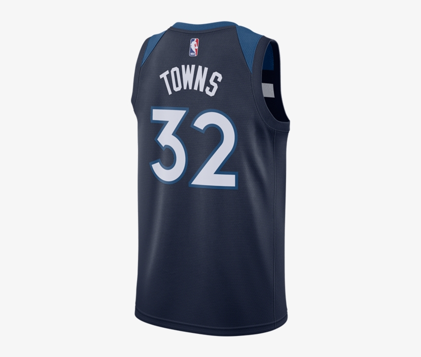 Minnesota Timberwolves Karl-anthony Towns Icon Swingman - Karl Anthony Towns Jersey, transparent png #3110019