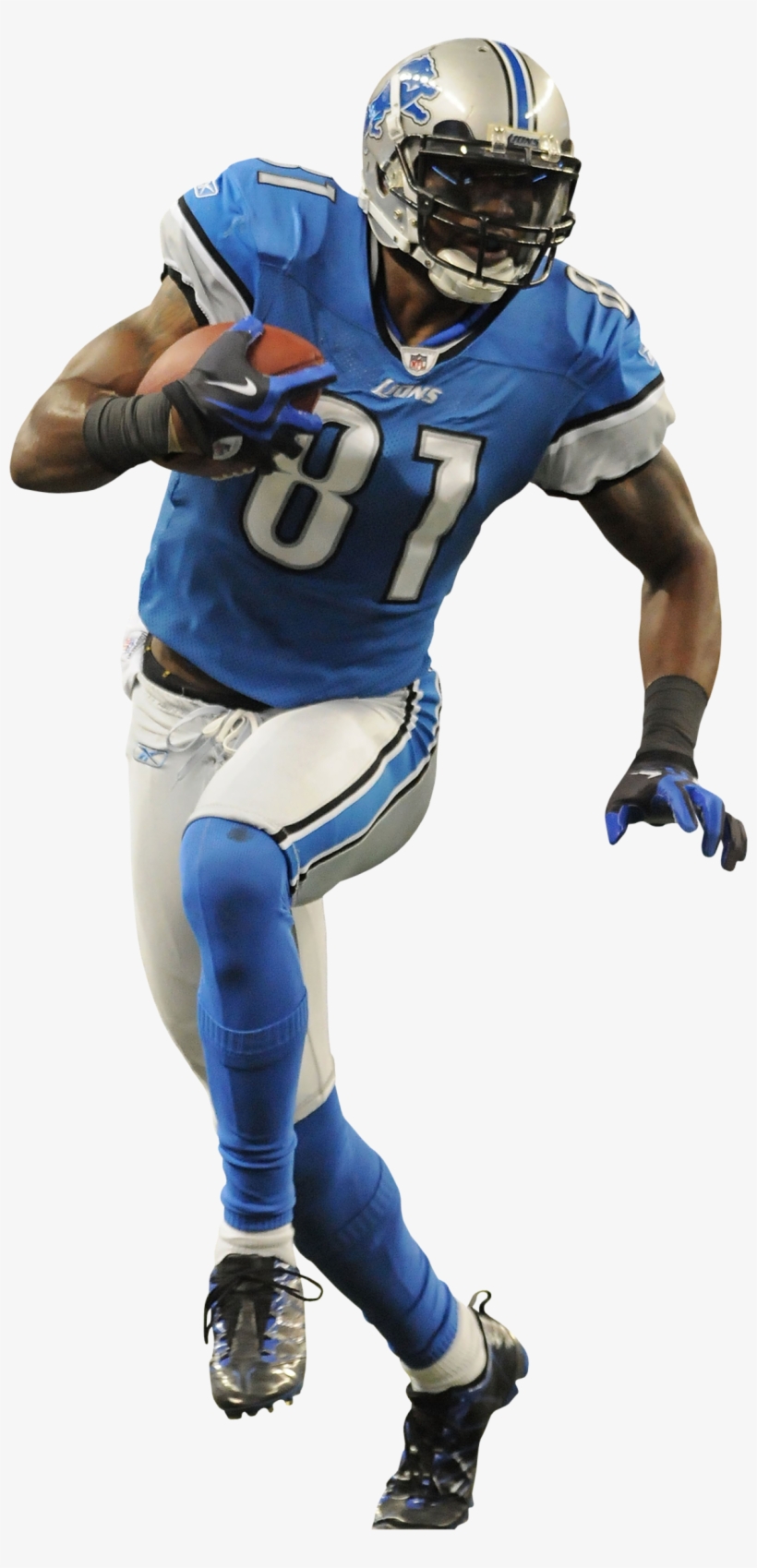 Calvin Johnson Detroit Lions Football, Nfl Football, - Calvin Johnson No Background, transparent png #3110077