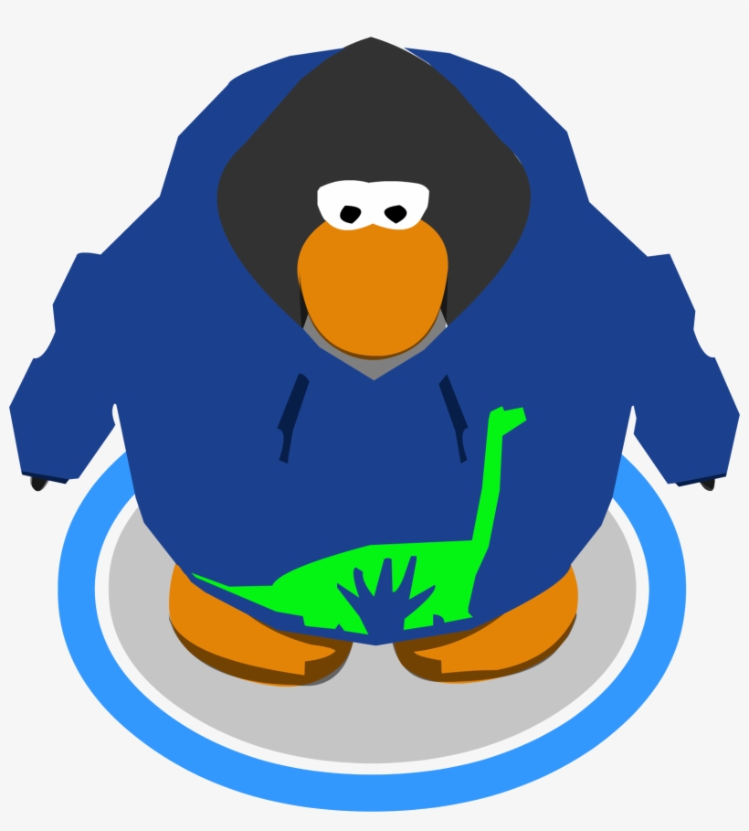 The Good Dinosaur Hoodie In-game - Club Penguin Ninja, transparent png #3110099