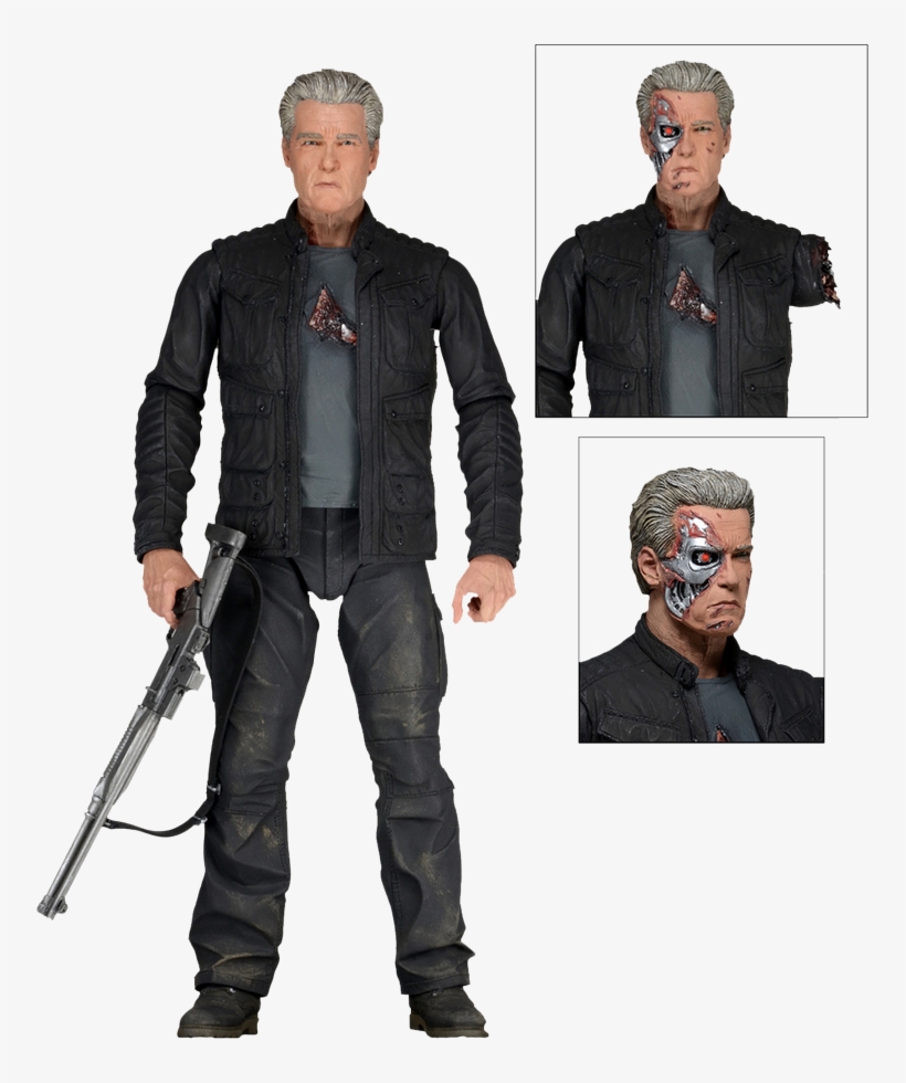 T-800 "pops" 7" Action Figure - Terminator Genisys Figure T 1000, transparent png #3110230