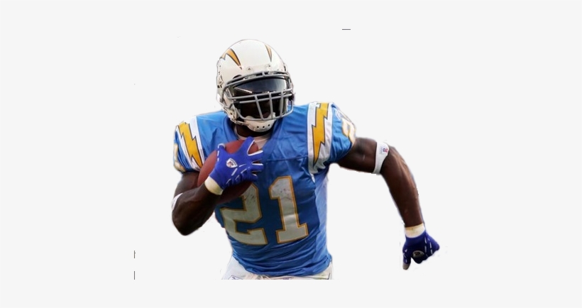 Nfl Player Cuts - Ladainian Tomlinson Powder Blue Jersey, transparent png #3110277