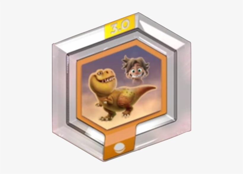 The Good Dinosaur Power Disc Pack Will Include Four - Disney Infinity Good Dinosaur Disc, transparent png #3110452