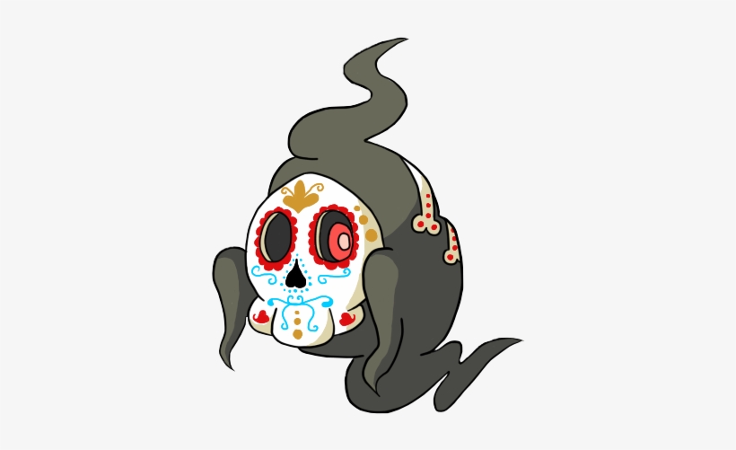 ¡feliz Día De Los Muertos I Drew A Sugar Duskull To - Dia De Muertos Pokemon, transparent png #3110502