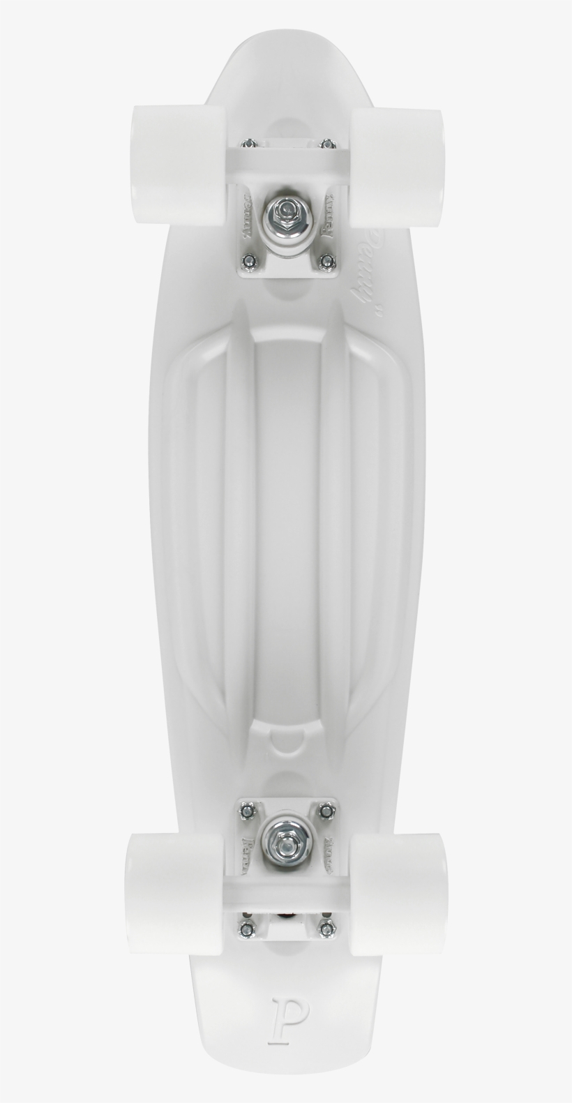 Penny 22" Complete White Lightning White/white/white - Longboard, transparent png #3110531
