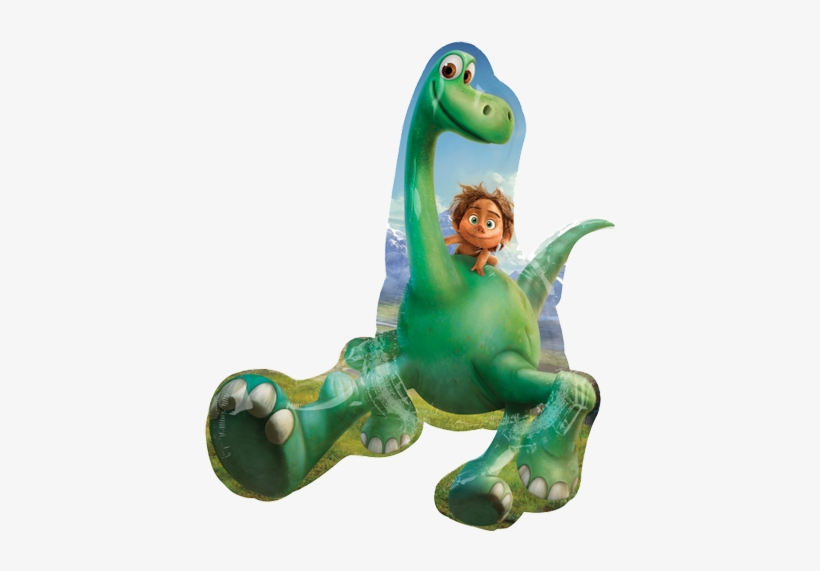 30" The Good Dinosaur Supershape - 30" Jumbo Good Dinosaur Shaped Foil Balloon - Mylar, transparent png #3110556