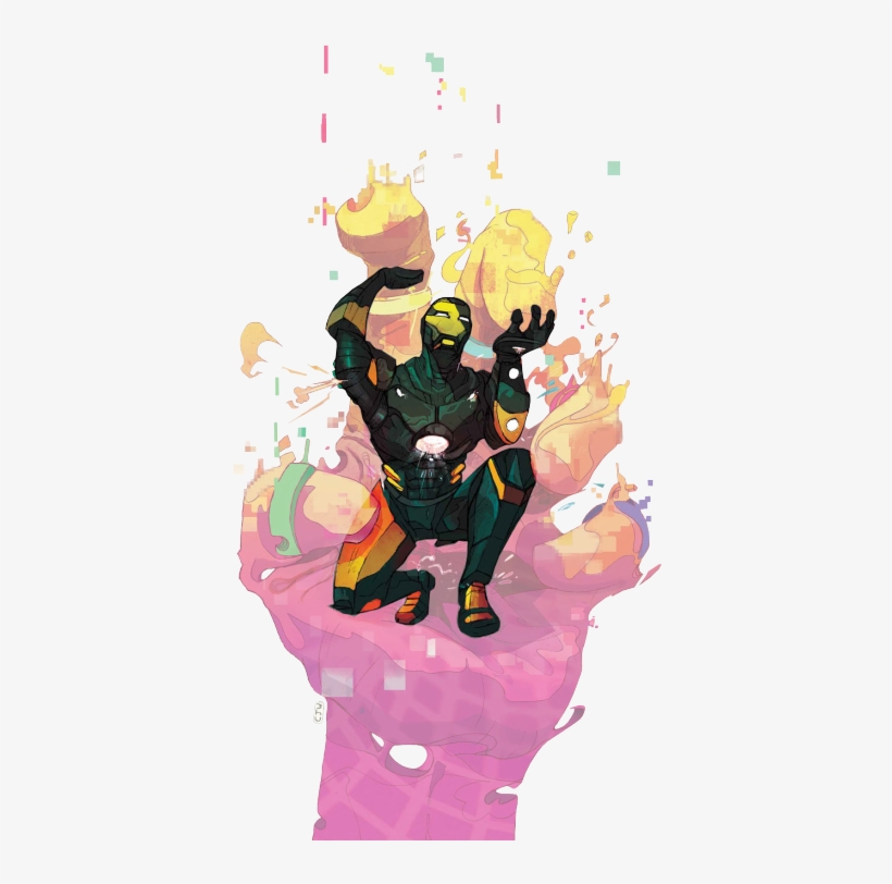 4 Years Ago - Lamina Framed Poster: Iron Man #27 Cover Featuring, transparent png #3110678