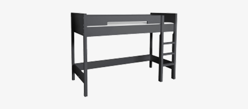 Mix And Match Loft Bed - Bopita - Hoogslaper 90x200 - Mix & Match - Antra, transparent png #3110771