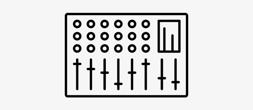 Dj Mixer Vector - Mixer Png Vector, transparent png #3110795