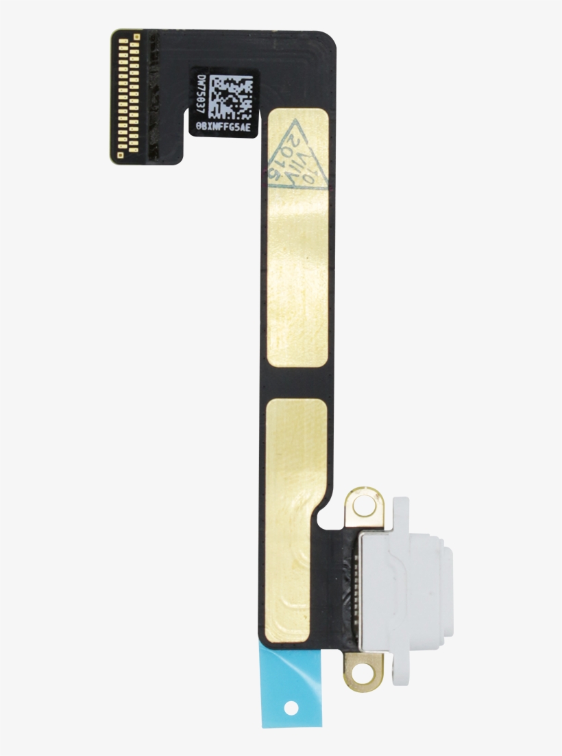 Ipad Mini 2 And Mini 3 White Lightning Connector Ricambio Connettore Carica Flex Cable Porta Charging Free Transparent Png Download Pngkey