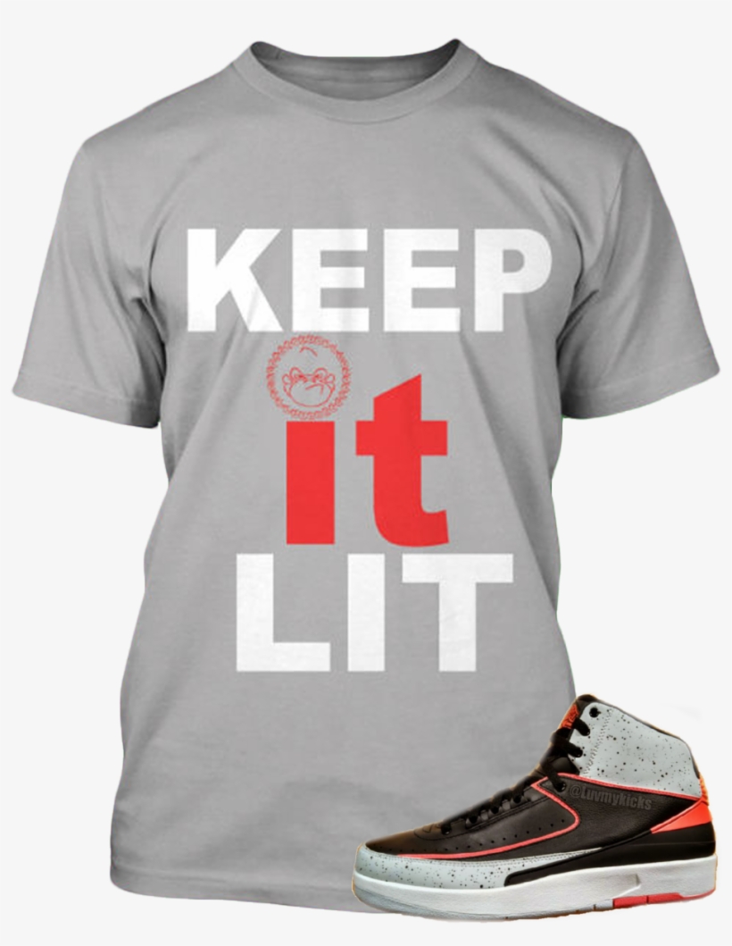 Air Jordan 2 Retro Black/infrared 23-pure Platinum-white, transparent png #3111381