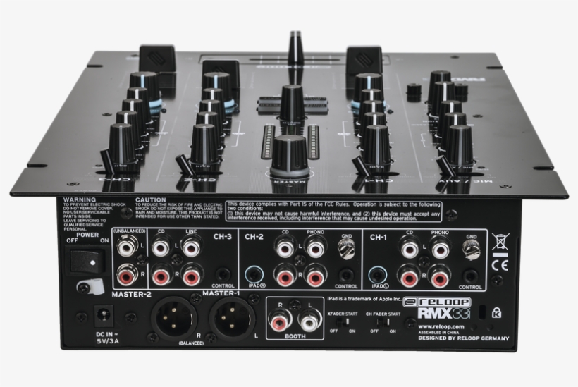 [musikmesse] Reloop Rmx 22i And Rmx 33i Dj Mixers - Mixer Reloop Rmx 22i, transparent png #3111426